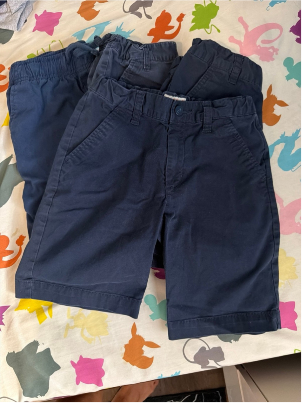 4 pairs - Boys uniform shorts size 7/8